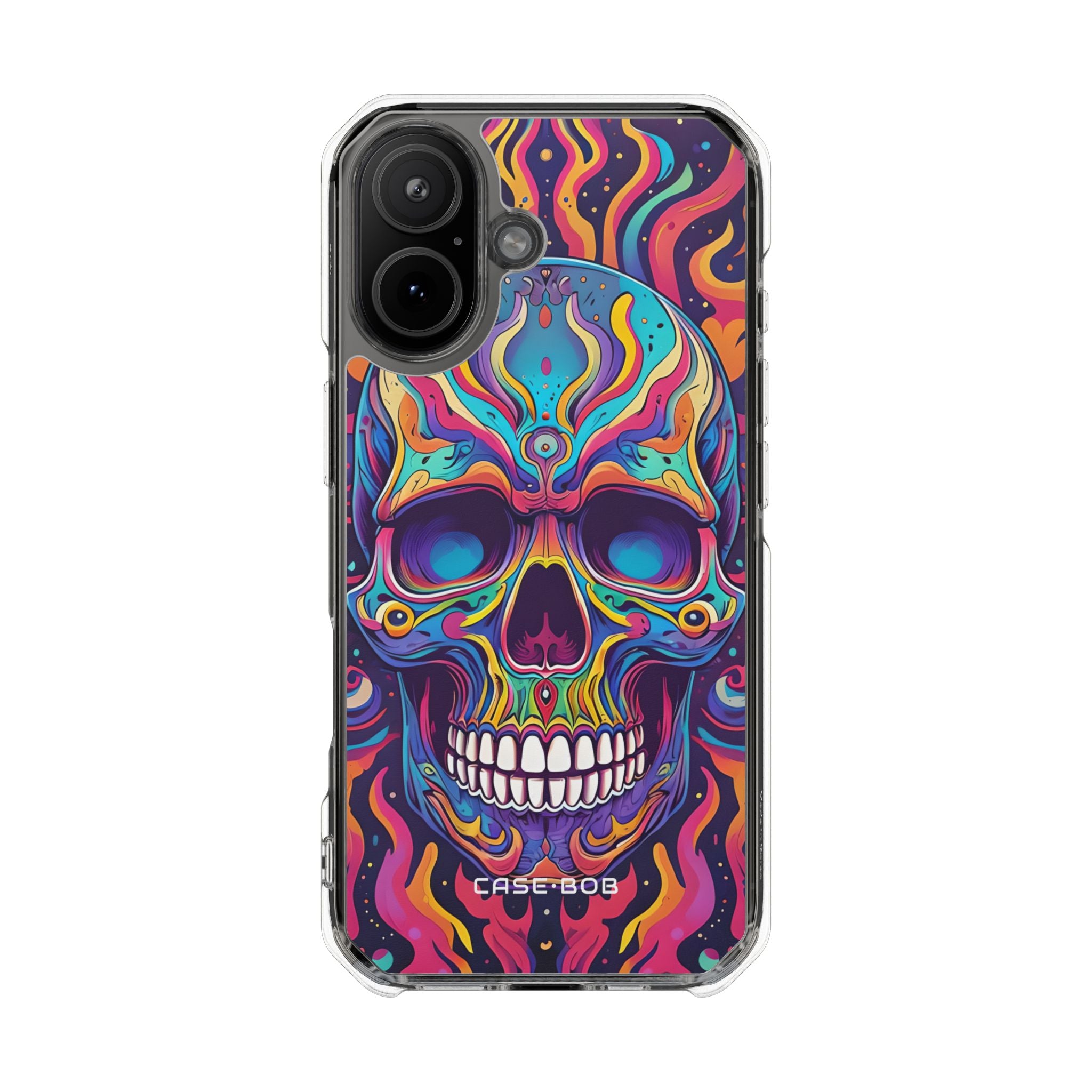 Psychedelic Skull iPhone 17 Case - Impact