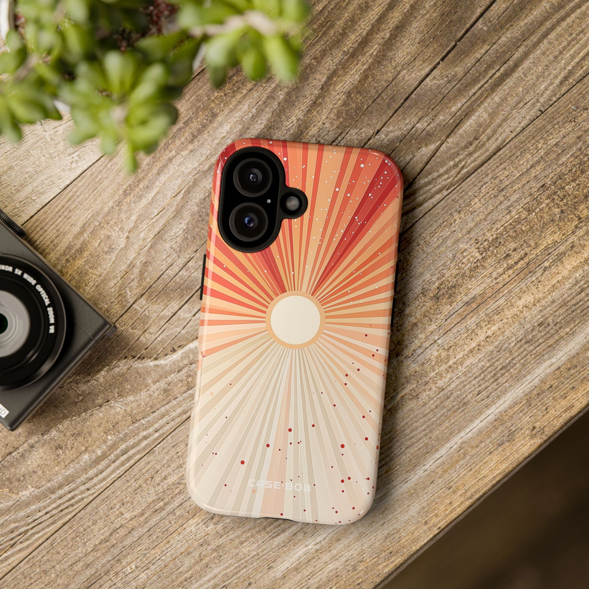 Solar Bloom iPhone 16 Case - Tough