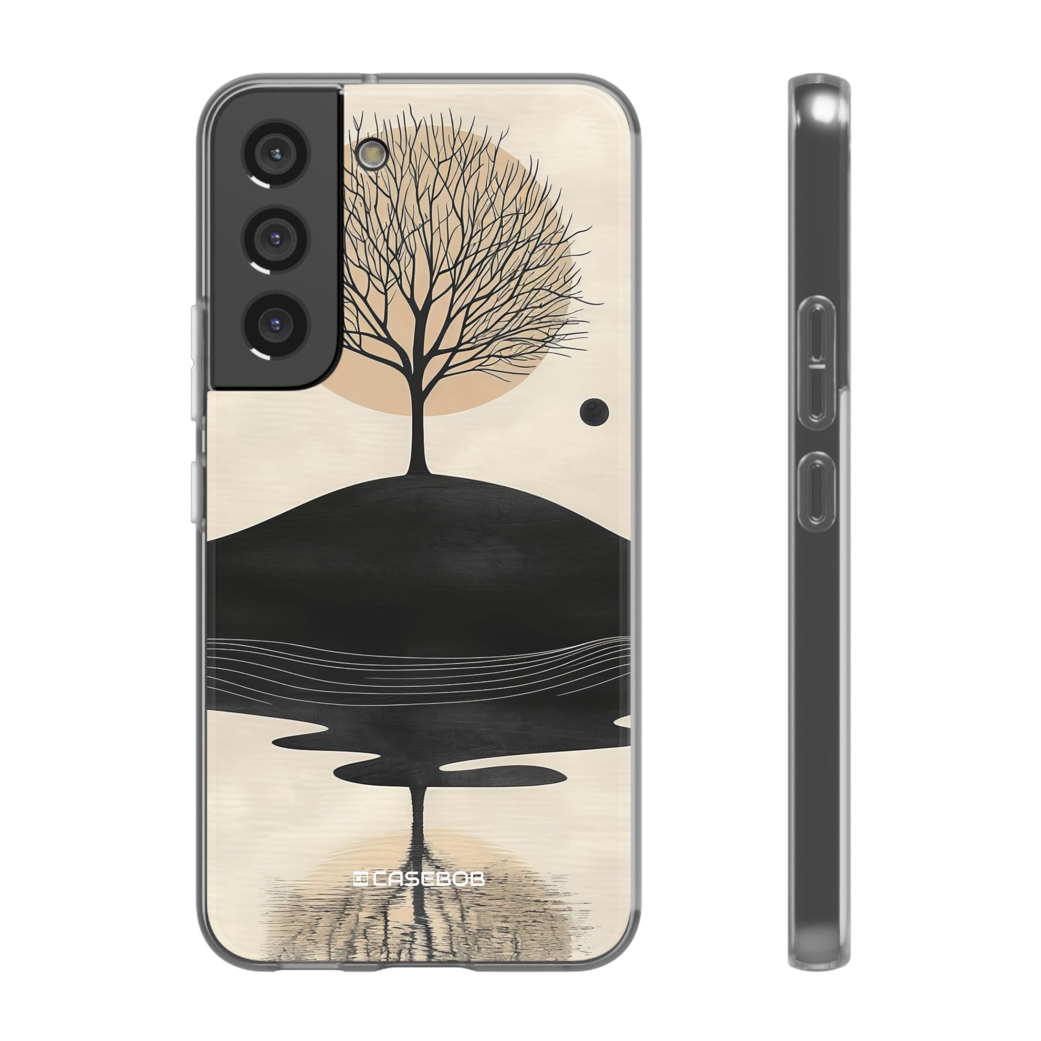 Serene Reflections | Flexible Phone Case for Samsung Galaxy