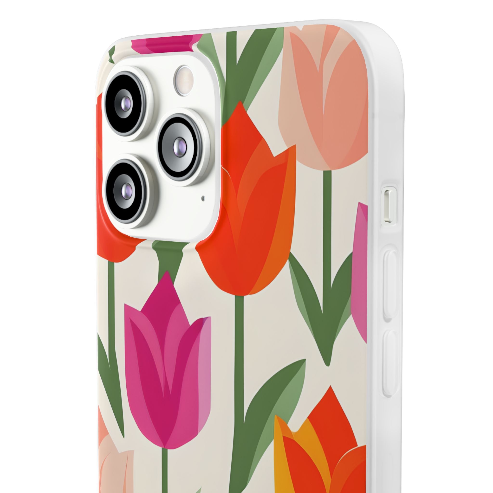 Tulip Harmony Green iPhone 13 Pro Max - Soft Case