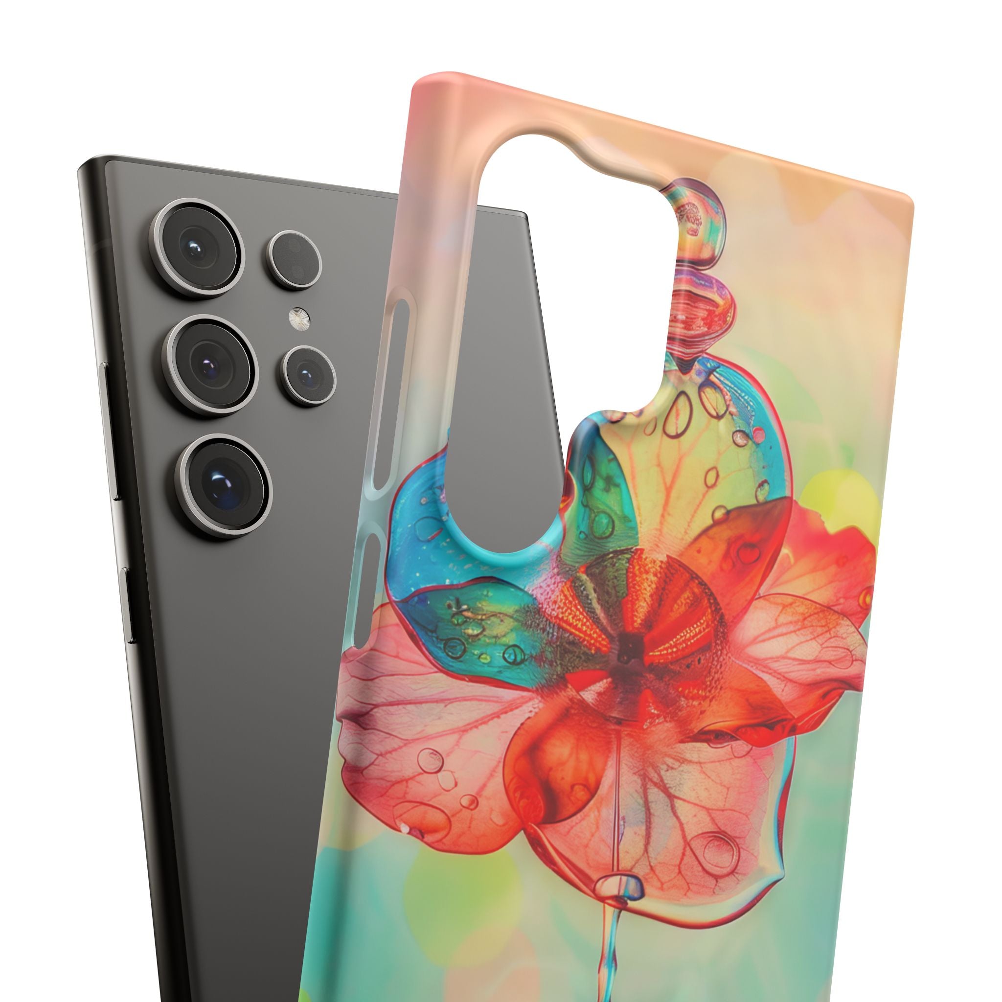 Ethereal Glass Flower Samsung S24 - Slim Phone Case