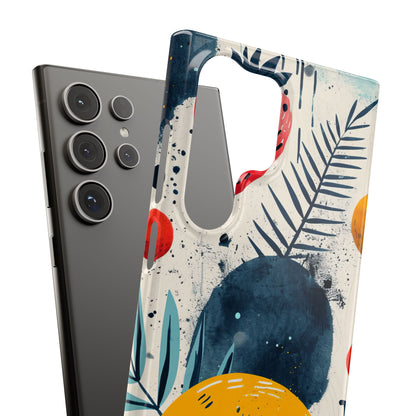 Vibrant Fruit Canvas - Slim Samsung S24 Phone Case