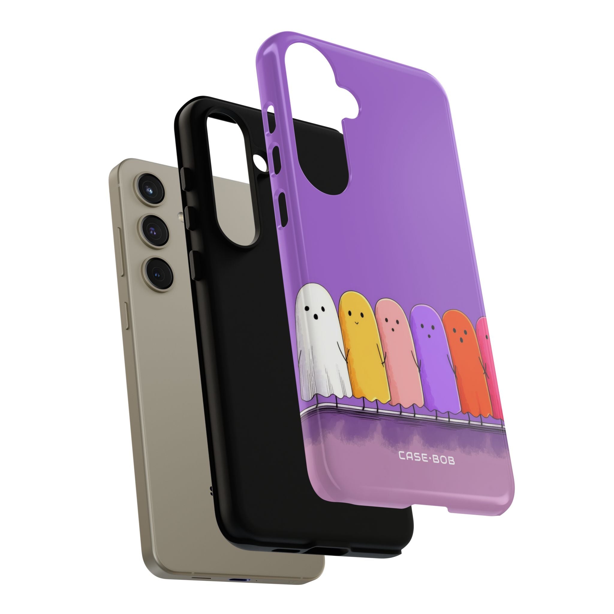 Colorful Ghosts Samsung S24 Plus Case - Tough