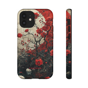 Moonlit Rose Peace - Protective Phone Case