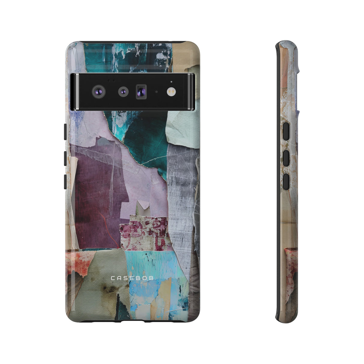 Textured Fabric Fusion - Protective Phone Case