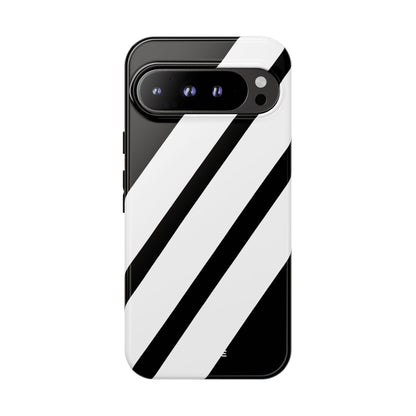 Monochrome Diagonal Symmetry - Google Pixel Case