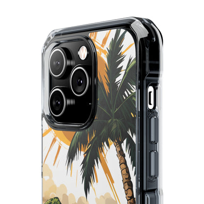 Sunny Palm Breeze iPhone 14 Pro Case - Impact