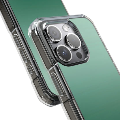 Teal Horizon Layers iPhone 15 - Impact Clear+