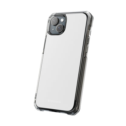 White Smoke - Clear Impact Case for iPhone