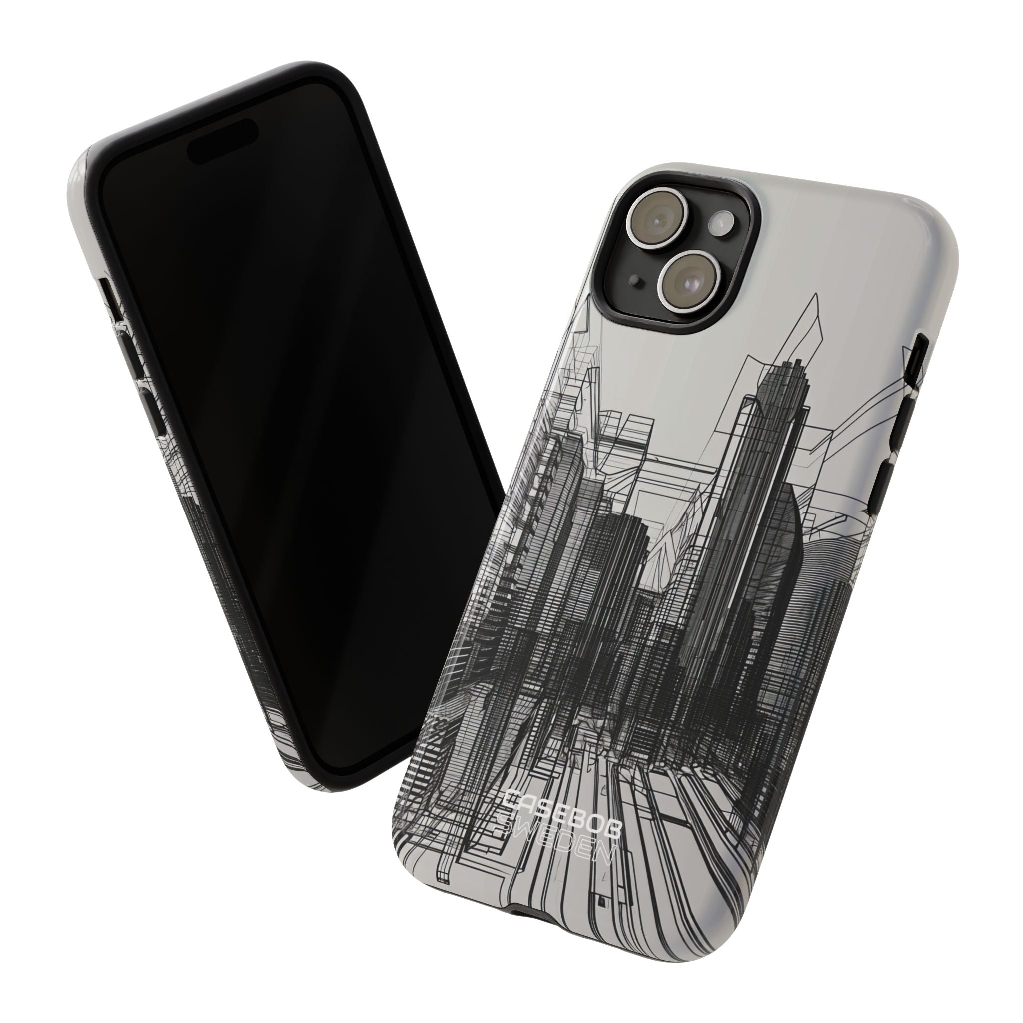 Urban Line Maze iPhone 15 - Resistente
