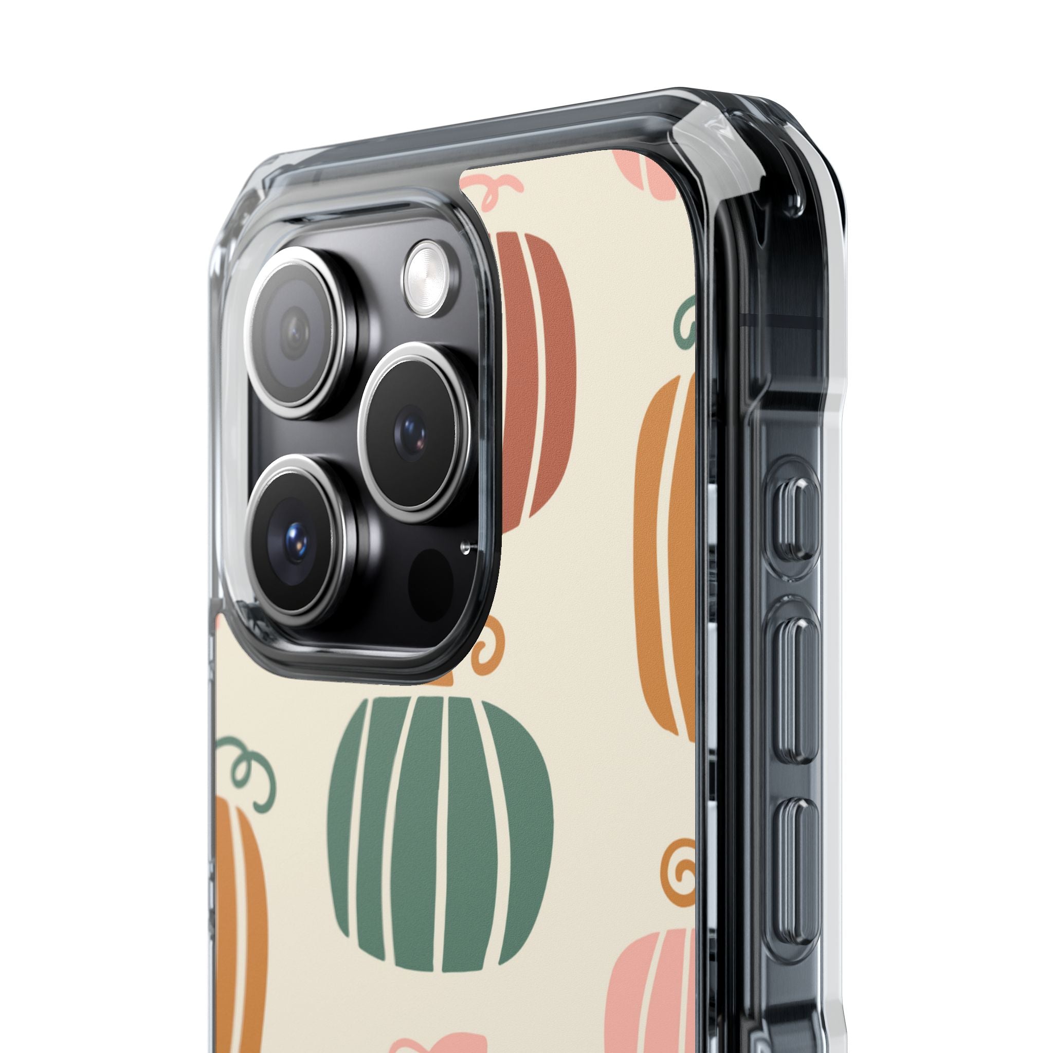 Whimsical Pumpkin Harmony iPhone Case - Impact