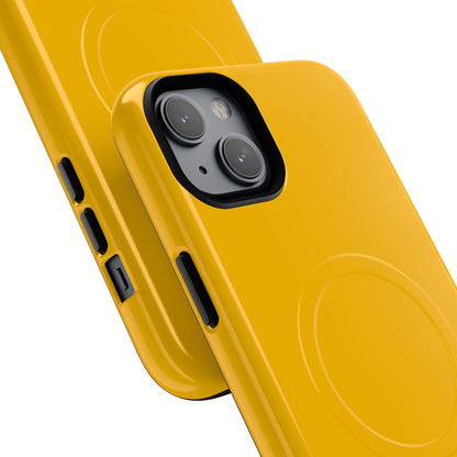 Amber Yellow - Tough + MagSafe® iPhone 14 Phone Case