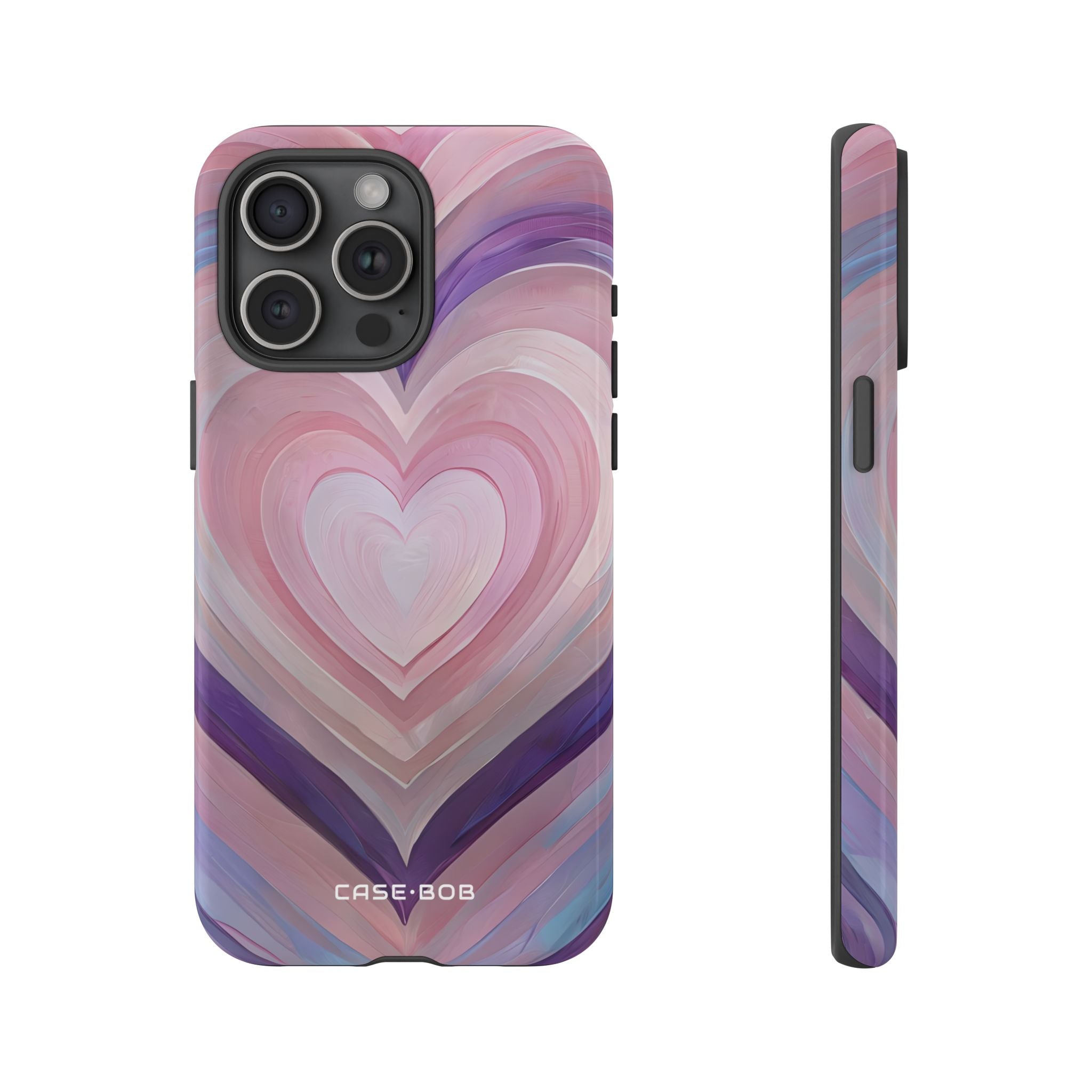 Radiant Heartbrush iPhone 15 Pro Max Case - Tough
