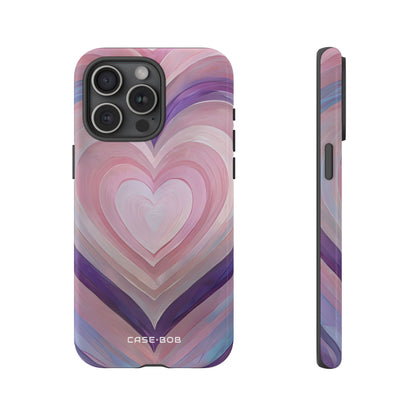 Radiant Heartbrush iPhone 15 Pro Max Case - Tough