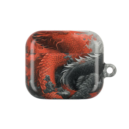 Twin Dragons Dance - AirPods Case