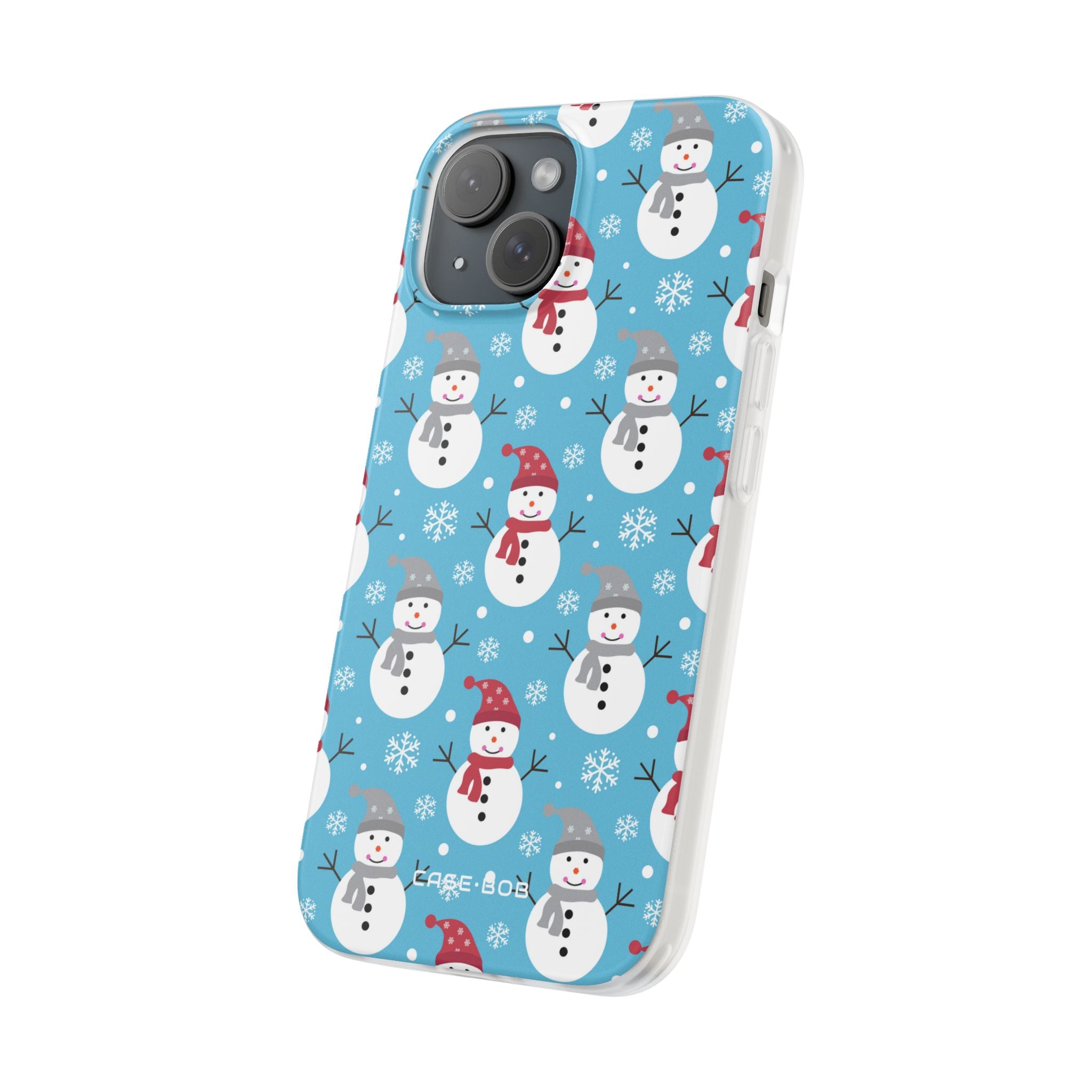 Snowman Parade iPhone 15 Case - Soft