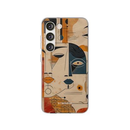 Cubist Introspection | Flexible Phone Case for Samsung Galaxy