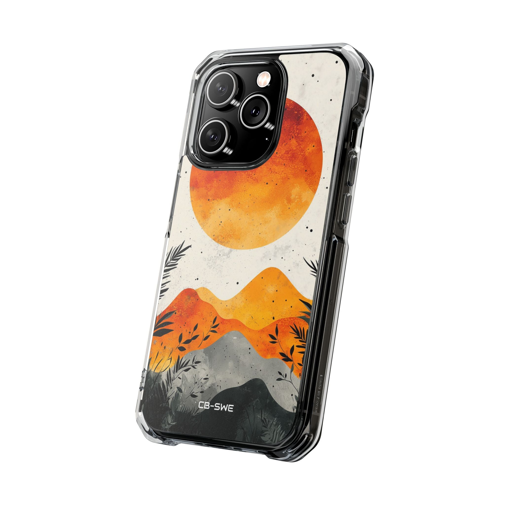 Sun Illuminates Mountains iPhone Case - Impact