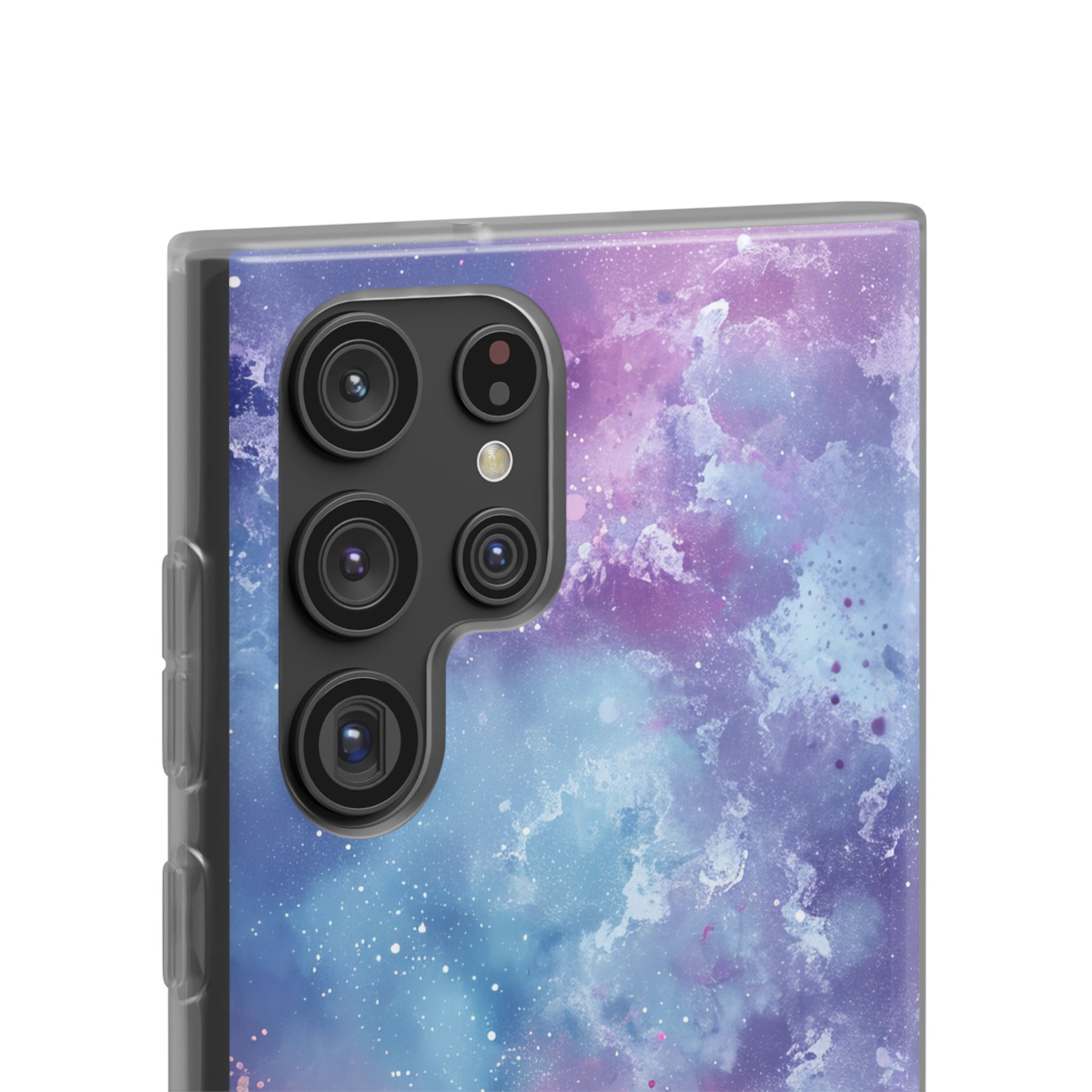 Cosmic Nebula Swirls - Flexi Samsung S22 Phone Case