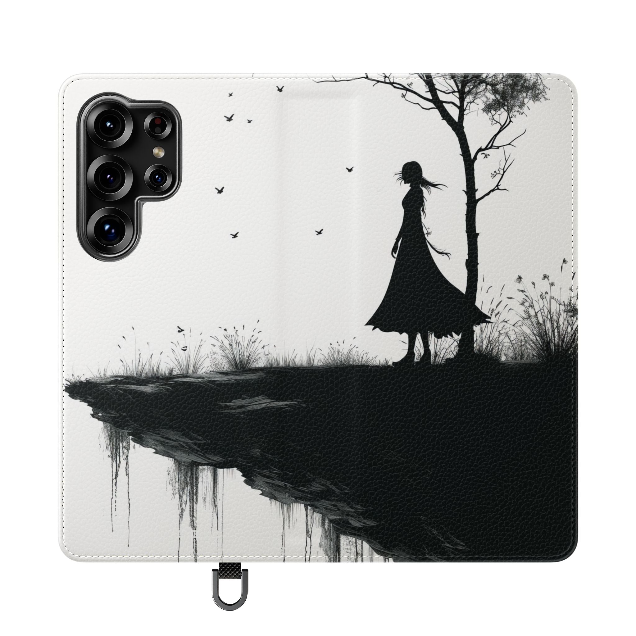 Cliff Silhouette - Samsung S25 Ultra Case - Wallet