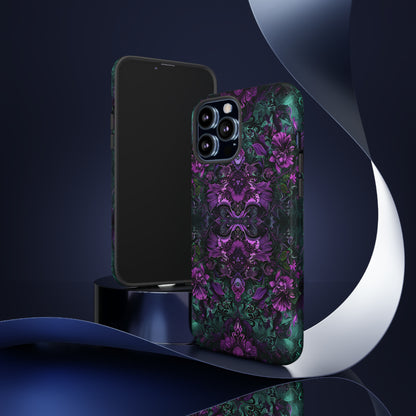 Baroque Floral Gothic - Protective Phone Case