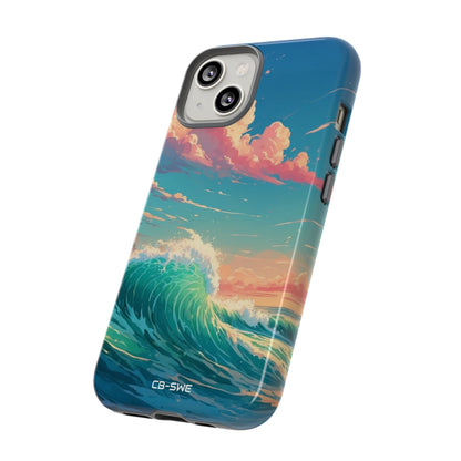 Waves Embrace Sunlight - iPhone Case