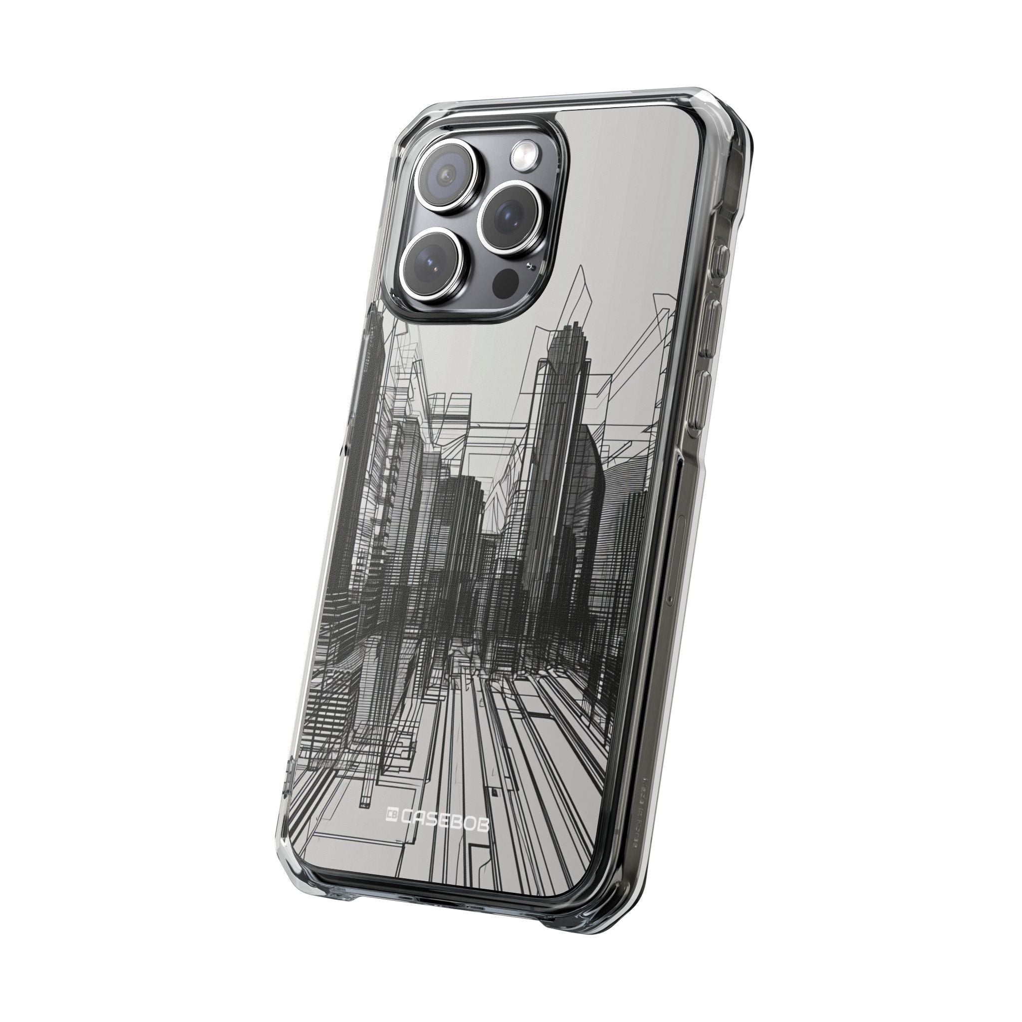 Urban Wireframe - Phone Case for iPhone