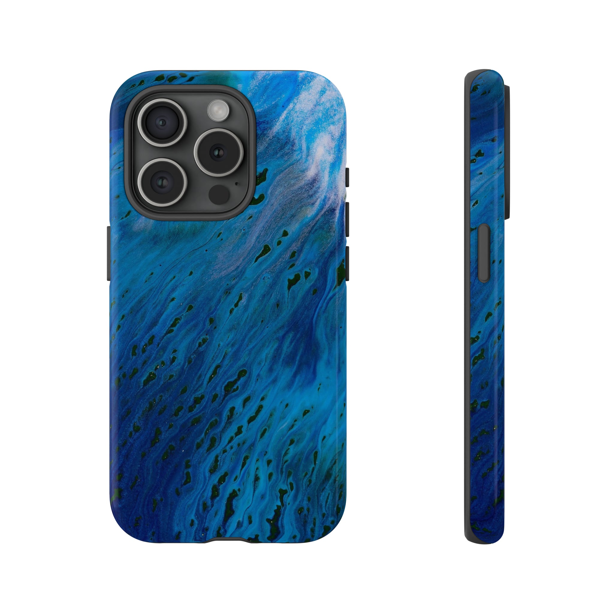 Blue River Ink Art - Protective Phone Case