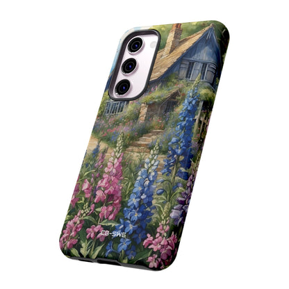 Cottage Surrounded Blossoms - Samsung Case