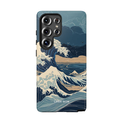 Cresting Blue Wave Samsung S25 Ultra Case - Tough