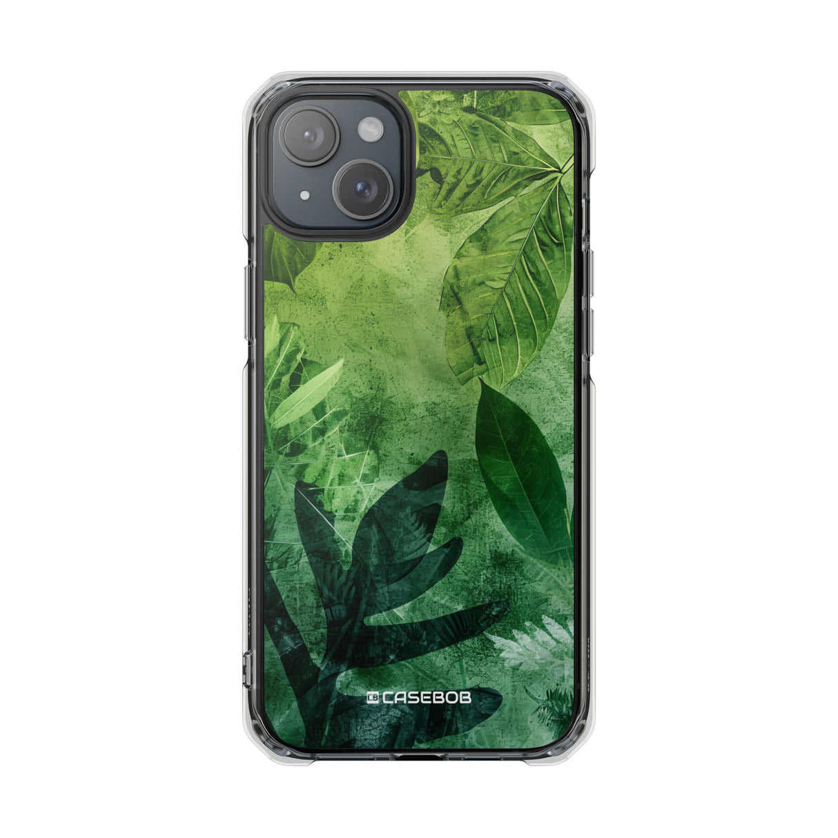 Pantone Greene Design | Handyhülle für iPhone (Clear Impact Case – magnetisch) 