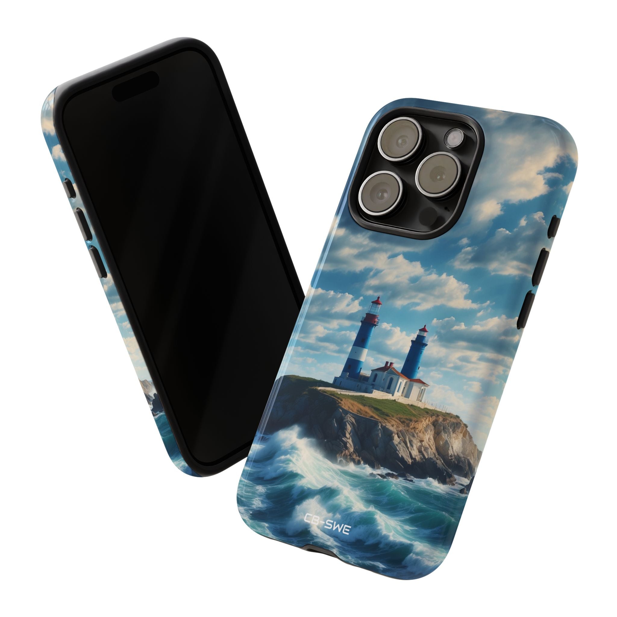 Lighthouse Guards Waves - iPhone Case