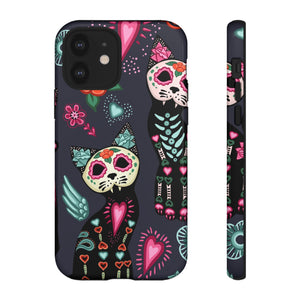 Halloween Cats - Protective Phone Case