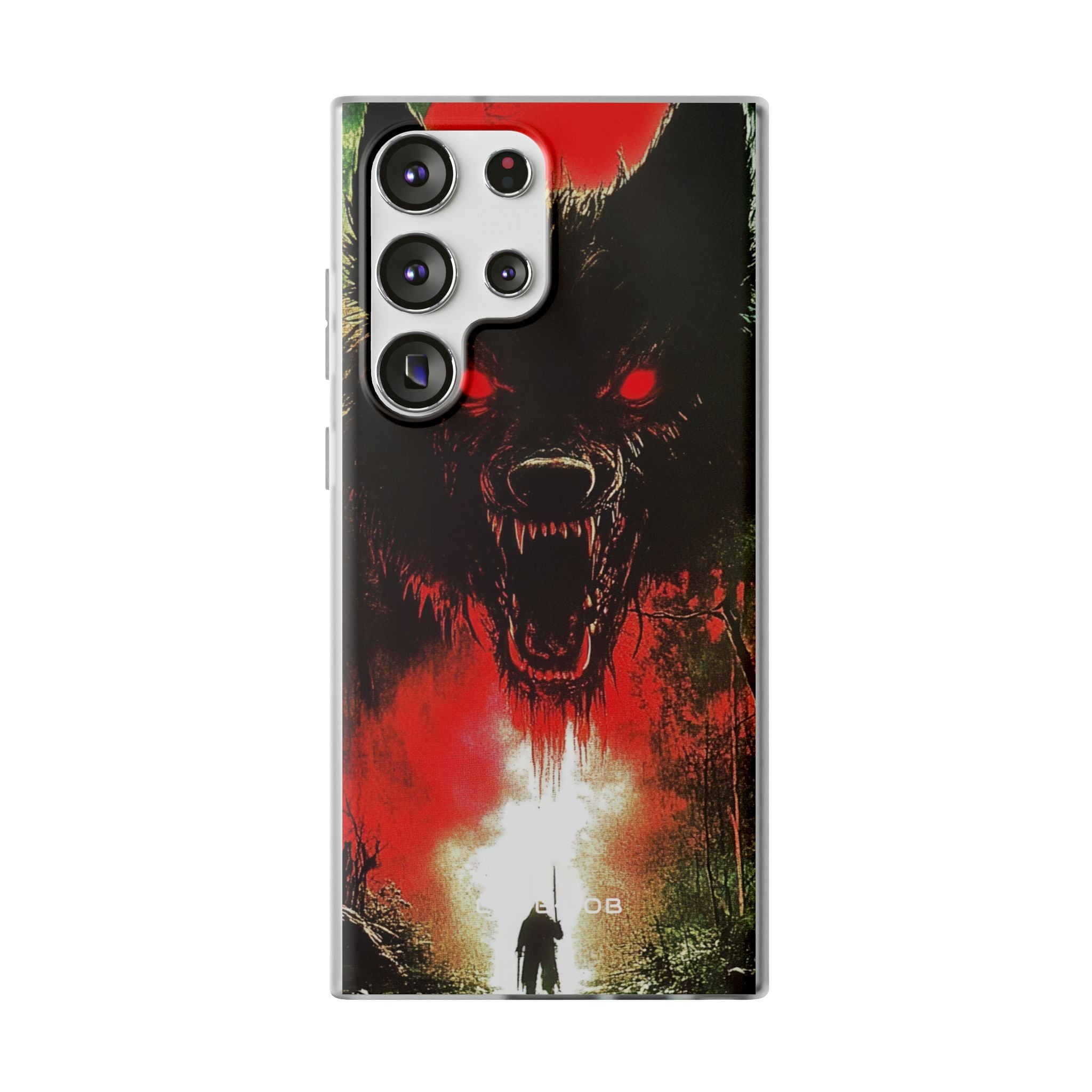 Crimson Wolf Samsung S23 Ultra Case - Soft