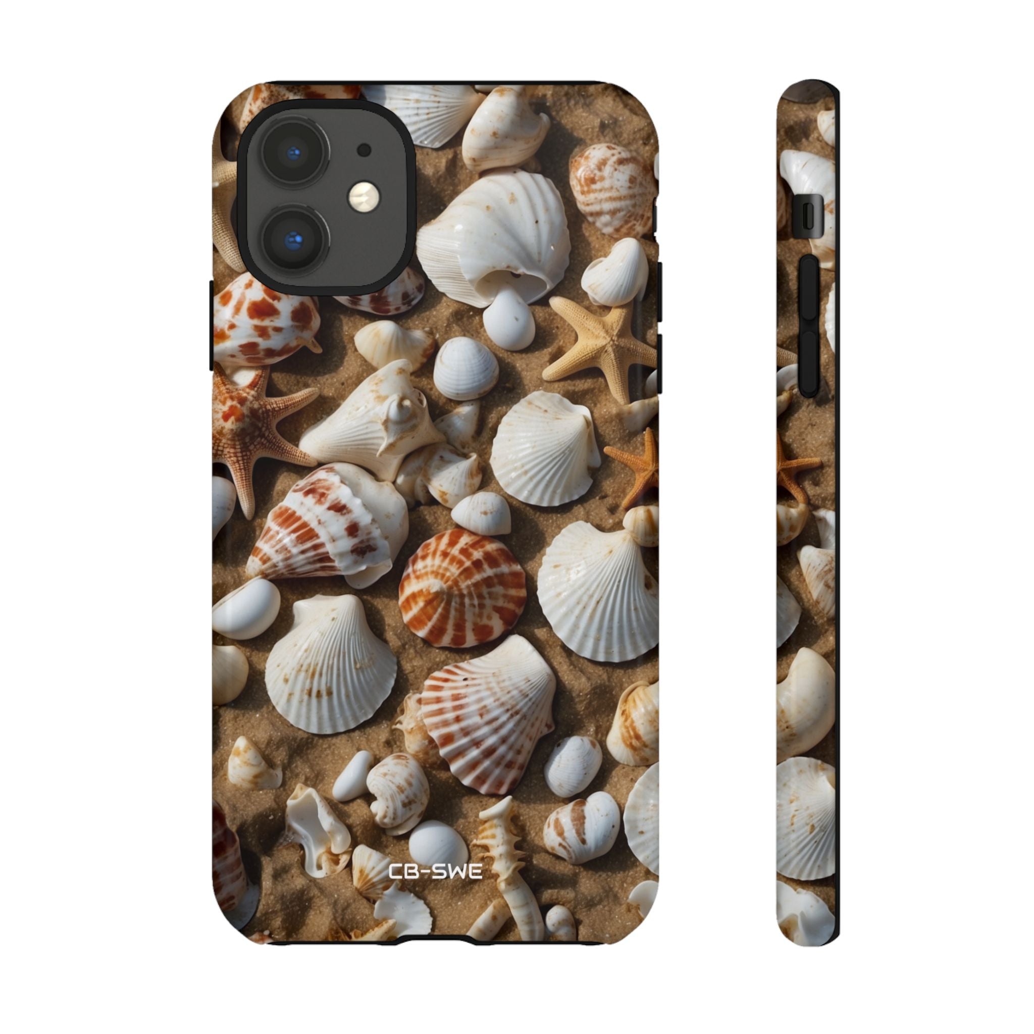 Seashells Embrace Shore - iPhone Case