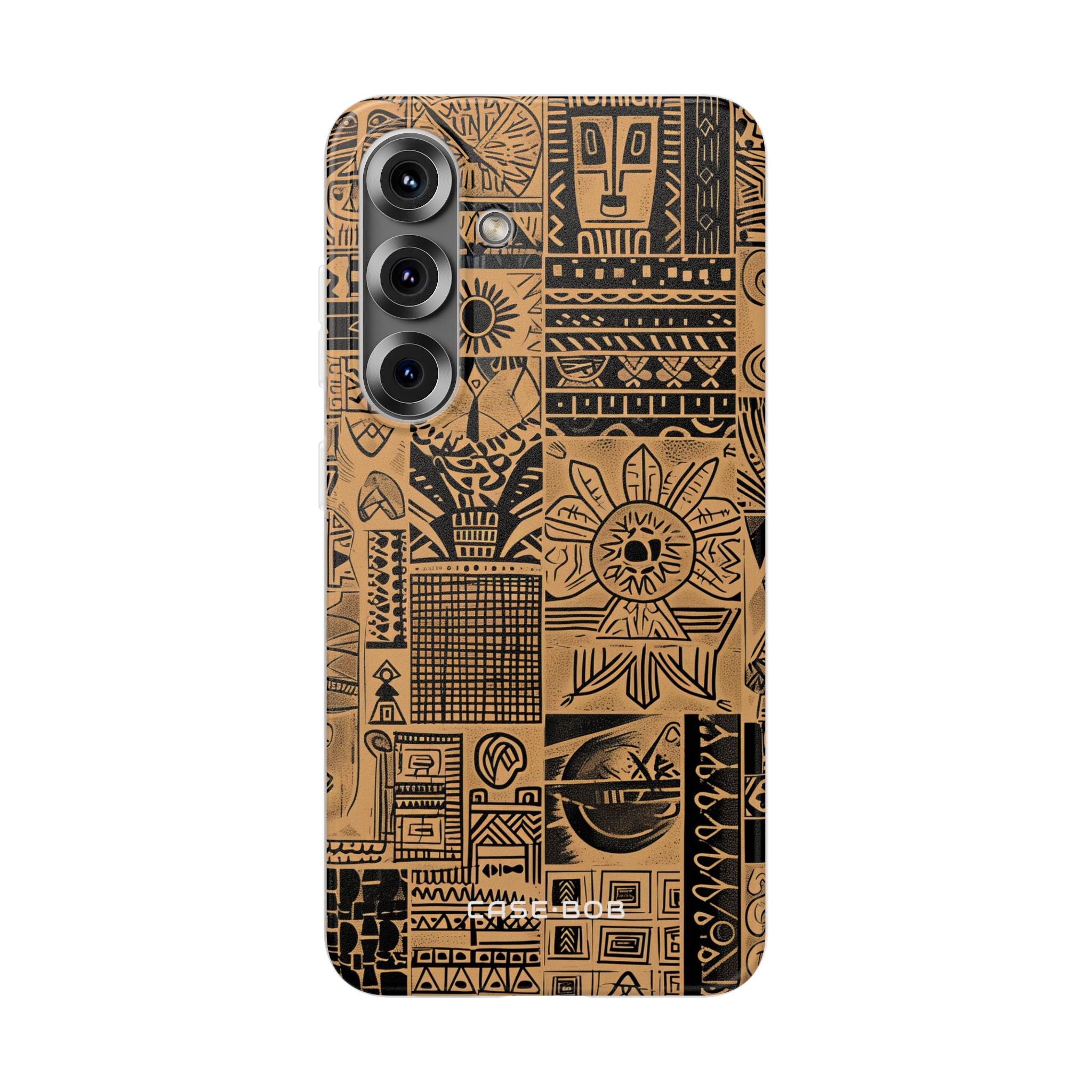 Tribal Faces Samsung S25 Plus Case - Soft