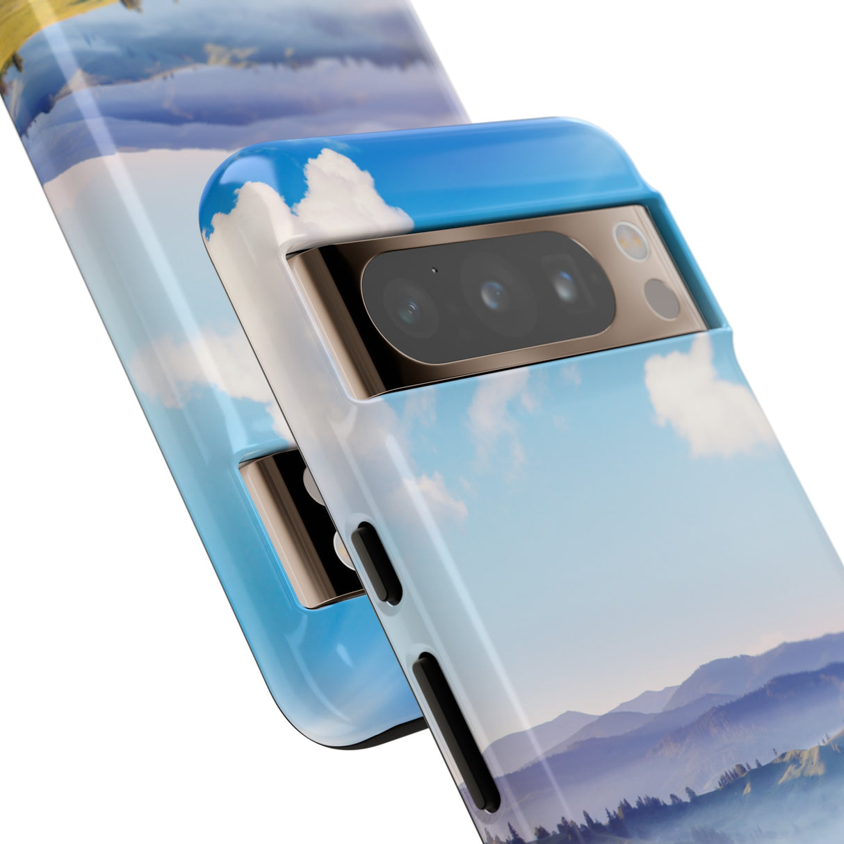 Mountain Sunny Day - Protective Phone Case