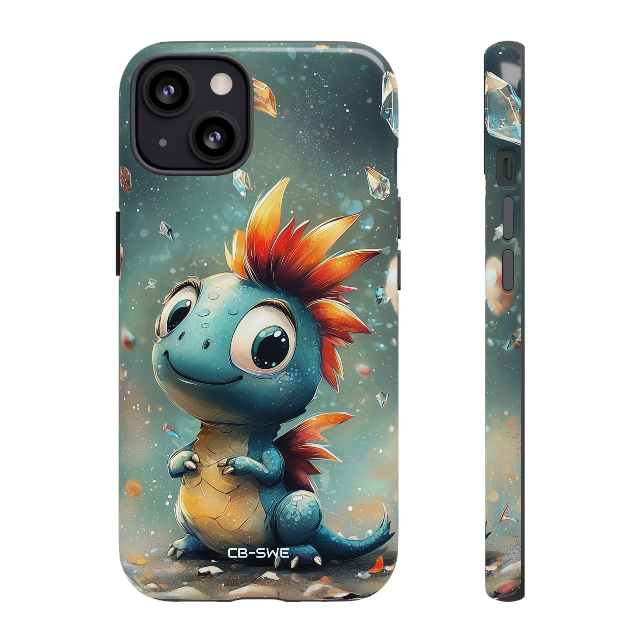 Dragon Smiles Brightly - iPhone Case