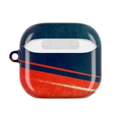 Navy Streak - AirPods Case