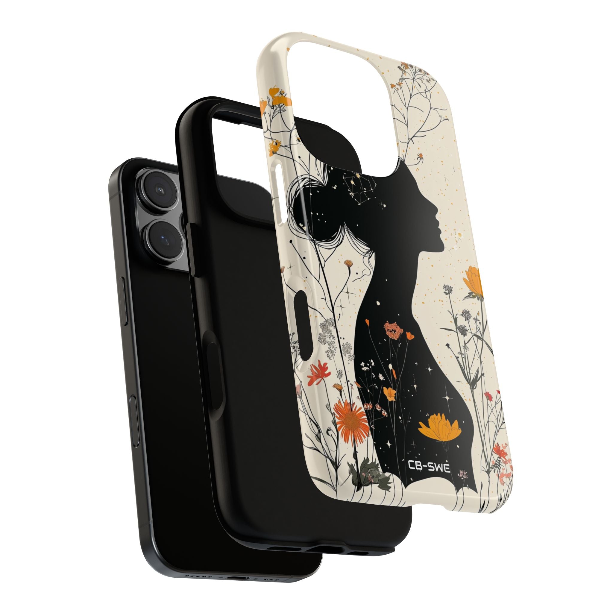Flowers Embrace Spirit - iPhone Case