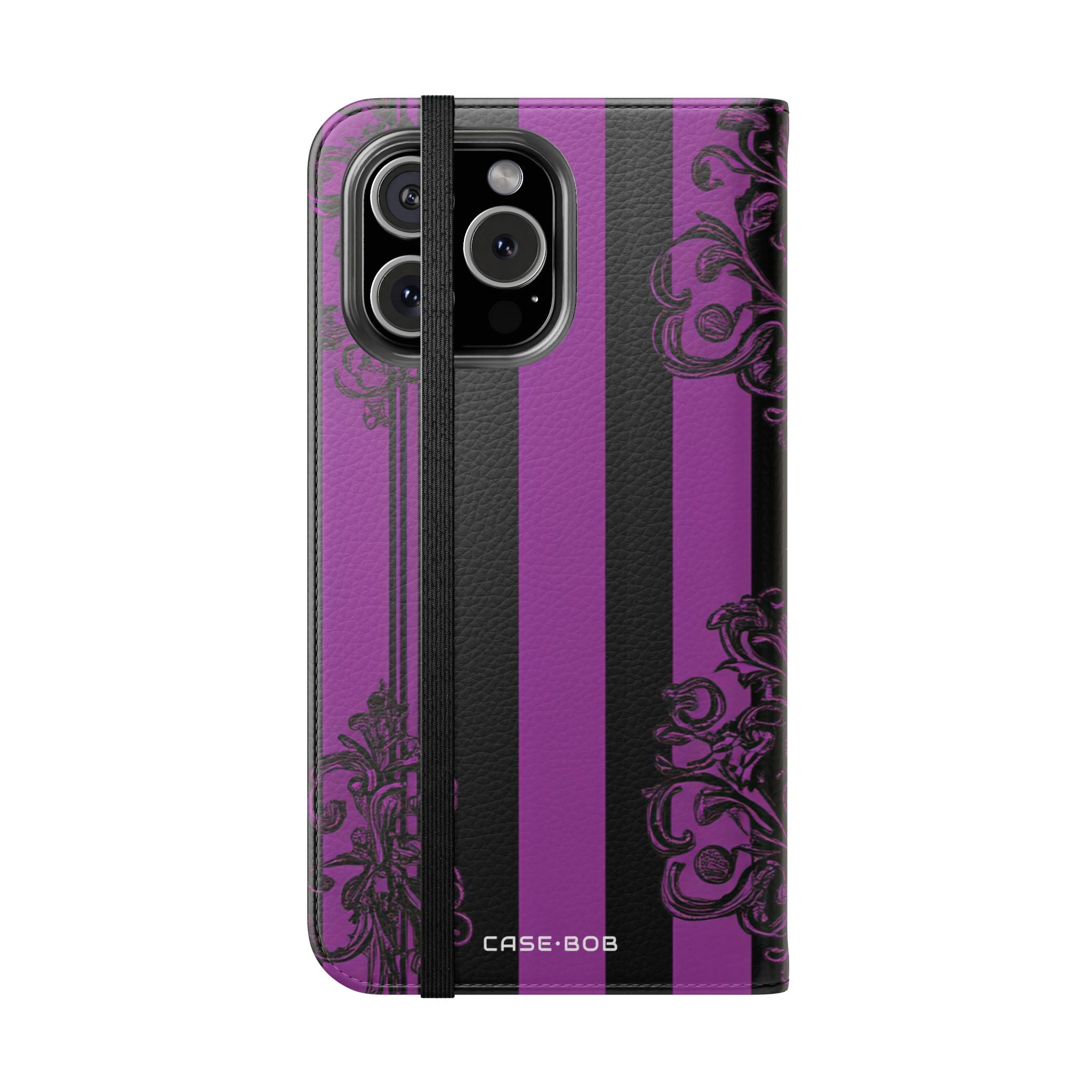 Baroque Stripes - iPhone 16 Max Case - Wallet
