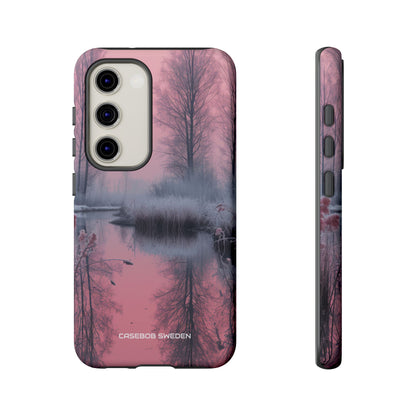 Pink Serenity Case - Tough Samsung S23 Phone Case