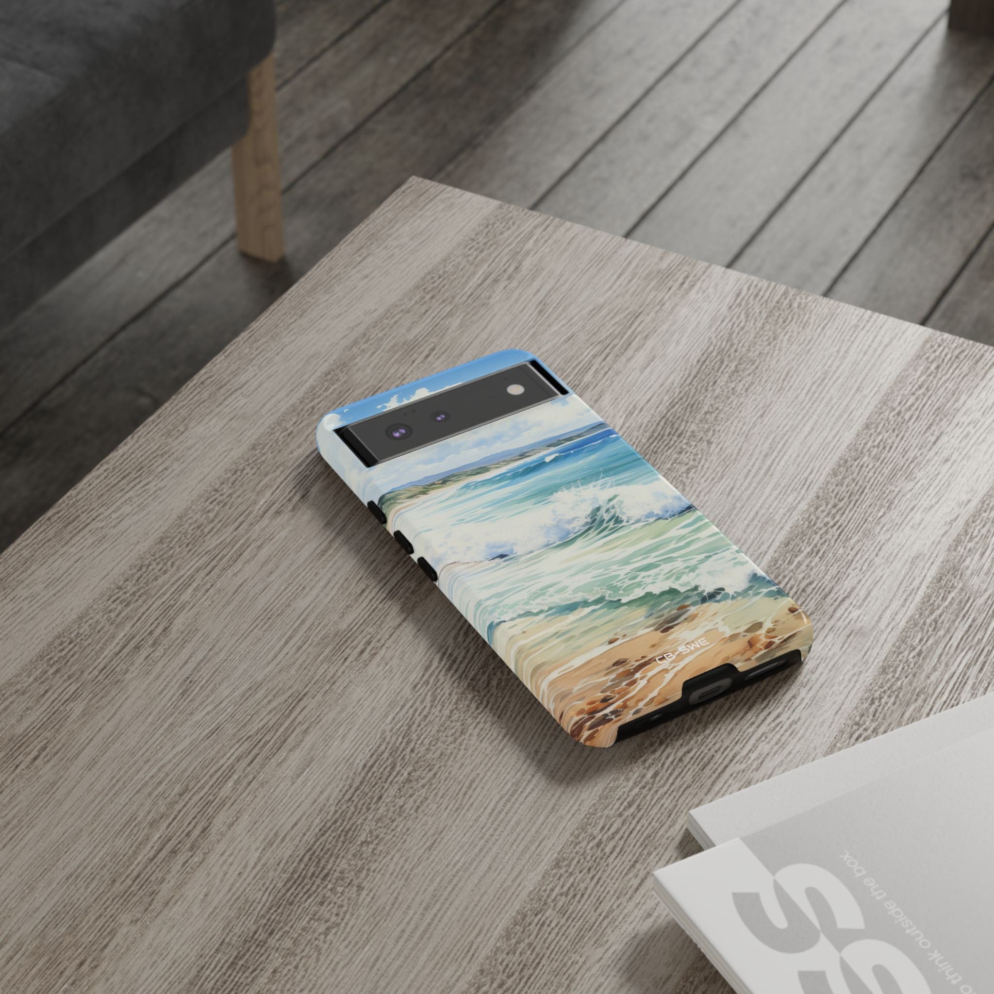 Serene Coastal Watercolors - Google Pixel Case