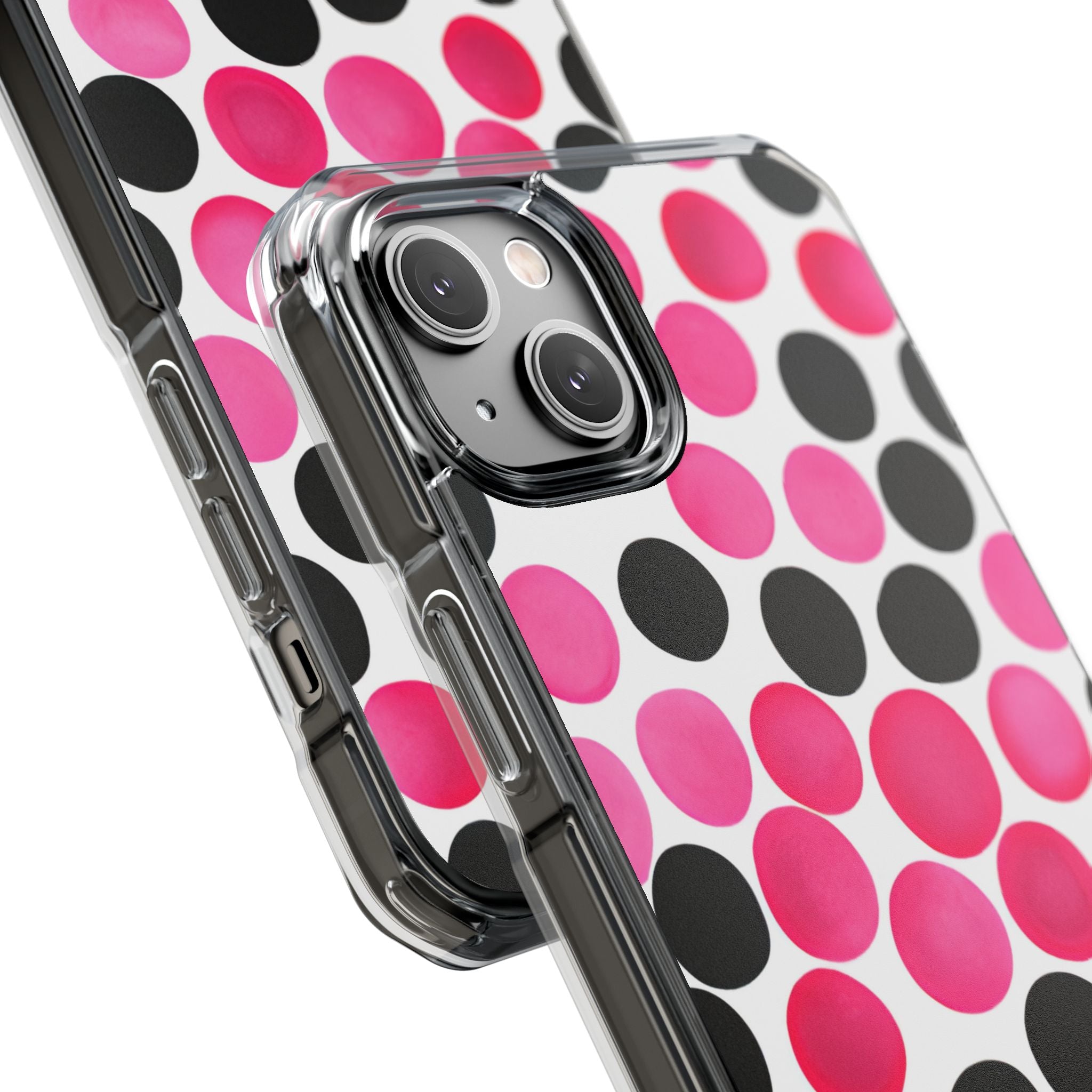Pulsing Circles Illusion iPhone Case - Impact