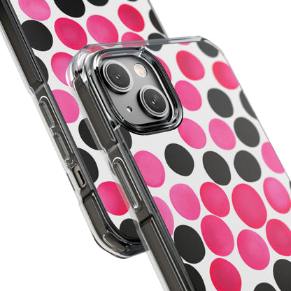 Pulsing Circles Illusion iPhone Case - Impact