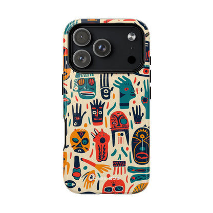 Vivid Faces iPhone 17 Pro Case - Tough+