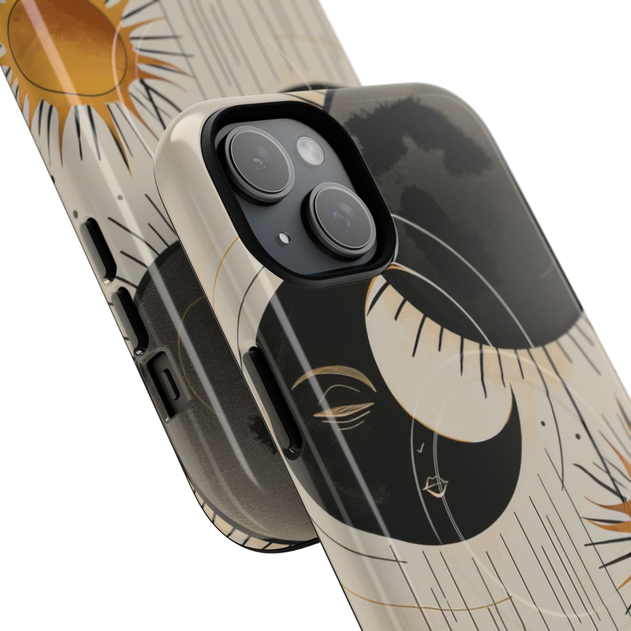 Moon Sun Harmony iPhone 15 - Tough+