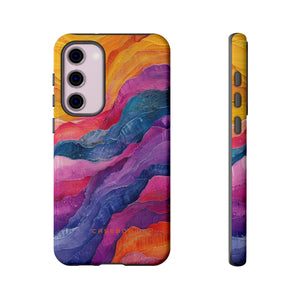 Pastel Wave Serenity - Protective Phone Case