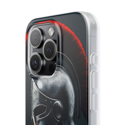 Silver Centurion iPhone 15 Pro Case - Soft