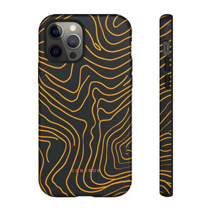 Linear Yellow Chic - Protective Phone Case